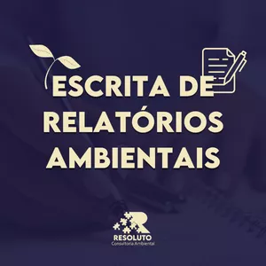Imagem de capa para o Curso online Escrita de Relatórios Ambientais