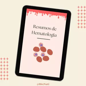 Imagem de capa para o Ebook Resumos de Hematologia