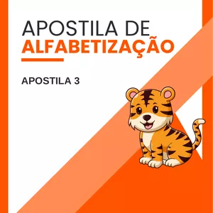 Imagem de capa para o Ebook Apostila de Alfabetização