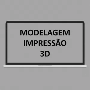 Imagem principal do produto Aprenda Modelagem e Impressão 3D com a ferramenta online Onshape. Curso 100% prático!