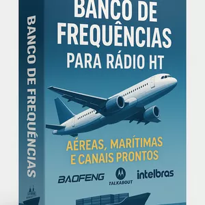 Imagem de capa para o Curso online Pack Completo de Frequencias para rádio HT - Aéreas + Maritimas 