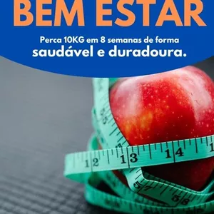 Imagem de capa para o Ebook Saúde e Bem Estar - Perca 10KG em 8 semanas de forma saudável e duradoura.