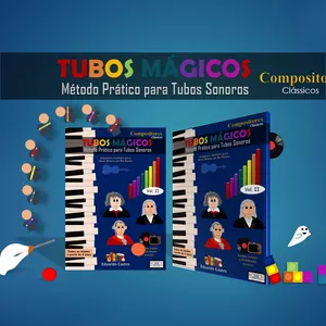 Imagem de Tubos Mágicos Volume 2 (Compositores clássicos) criado por Eduardo Castro na hotmart
