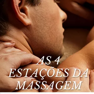 Imagem de capa para o Ebook As 4 Estações da Massagem- o toque em conexão com as dimensões do ser humano e os ciclos de evolução na natureza