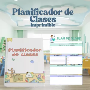 Imagen de portada para Ebook PLANIFICADOR DE CLASES