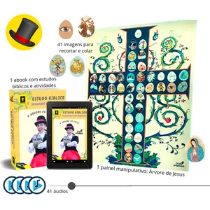 Imagem de capa para o Ebook Evangelho de Marcos + KIT Árvore de Jesus - Estudo Bíblico do Evangelho  | COCRIE | Cocriado com a @DonaCartola e @Lu5Vaz