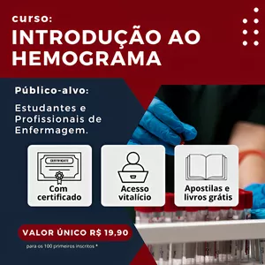 Imagem de capa para o Curso online Introdução ao Hemograma