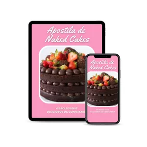 Imagem do curso Apostila de Naked Cakes