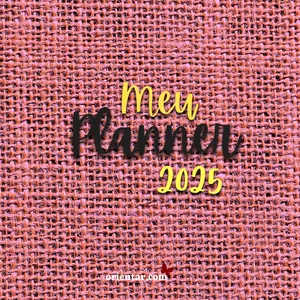 Imagem de capa para o Ebook PLANNER 2025