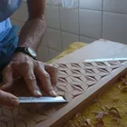 Sérgio Castro - Entalhe em madeira