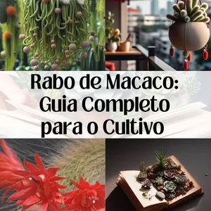 Imagem de capa para o Ebook Rabo de Macaco - Guia completo para o cultivo