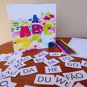 Imagem de capa para o Ebook 17- Caixa silábica - material completo