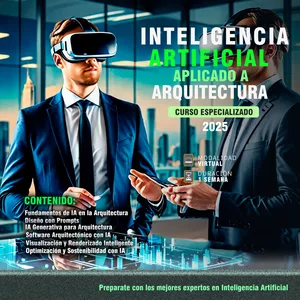 Imagen de portada para Curso online Inteligencia Artificial Aplicada a la Arquitectura 