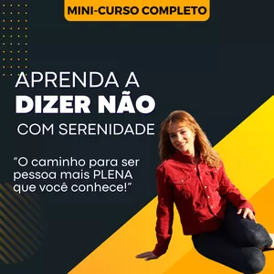 Imagem de capa para o Curso online Aprenda a dizer NÃO com SERENIDADE
