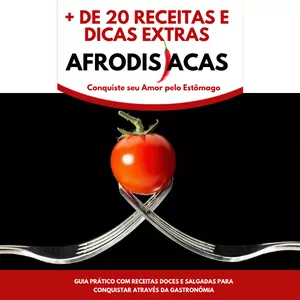 Imagem de capa para o Ebook Mais de 20 Receitas Afrodisiacas e Extras