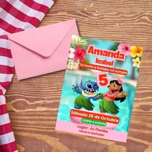 Imagen de portada para Ebook Invitacion de cumpleaños Stitch