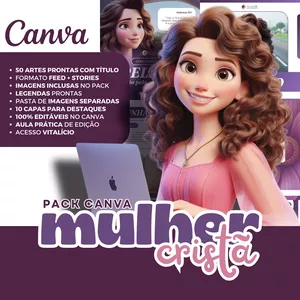Imagem de capa para o Curso online PACK MULHER CRISTÃ