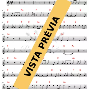 Imagem de capa para o Curso online 🎼 Hallelujah - 5840 - Gabriela Rocha  - Tutorial Partitura e Teclado Fácil