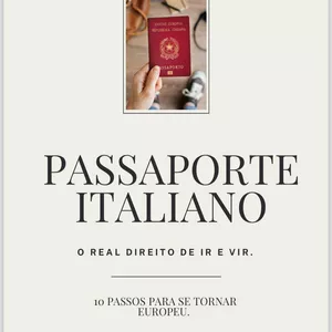 Imagem de capa para o Ebook Cidadania Italiana: o real direito de ir e vir