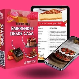 Imagen de portada para Curso online Curso de pastelería y repostería  (58 Recetas Extra)