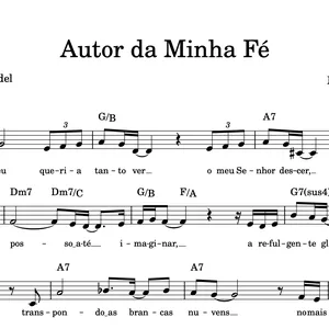 Imagem de capa para o Ebook Autor da Minha Fé
