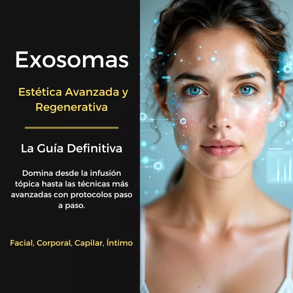 Portada de la guía definitiva de exosomas en estética avanzada y regenerativa