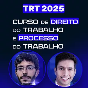 Imagem de capa para o Curso online TRT - Curso extensivo de Direito do Trabalho e Processo do Trabalho 