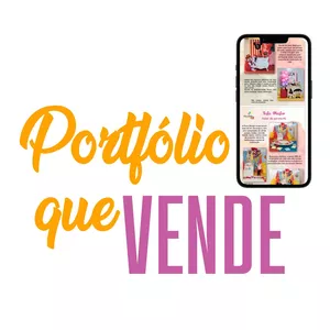 Imagem de capa para o Curso online Portfólio que vende 