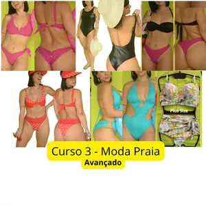 Imagem de capa para o Curso online Curso 3 - Moda Praia - Avançado - Gisele iachel