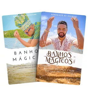 Imagem de capa para o Ebook Banhos Mágicos 1&2