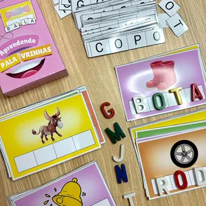 Imagem de capa para o Ebook APRENDENDO AS PALAVRINHAS