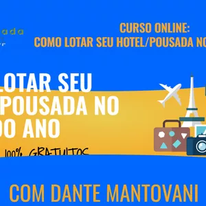 Imagem de capa para o Curso online COMO LOTAR SEU HOTEL/POUSADA NO FINAL DO ANO