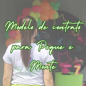 Imagem de capa para o Ebook Modelo de contrato para Pegue e Monte
