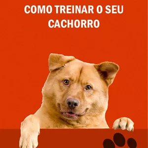 Imagem de capa para o Ebook COMO TREINAR O SEU CACHORRO