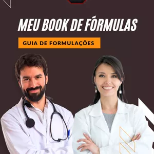 Imagem de capa para o Ebook Meu Book de Fórmulas - Guia de formulações