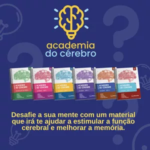 Imagem de capa para o Ebook Academia do Cérebro - Desperte Seu Potencial Mental