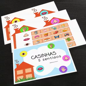 Imagem de capa para o Ebook CASINHAS 5 SENTIDOS