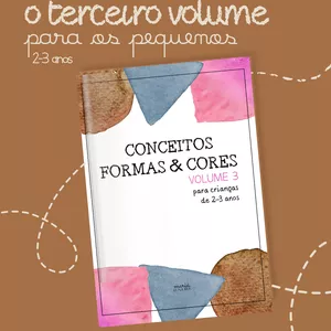Imagem de capa para o Ebook Conceitos, Formas &amp; Cores - VOLUME 3