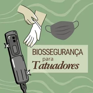 Imagem de capa para o Ebook E-book: Biossegurança para Tatuadores