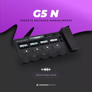 Imagem do curso ZoomG5n // Presets - ATUALIZADO!
