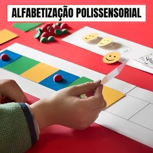 Imagem de capa para o Curso online Alfabetização Polissensorial para Autistas e Deficiência Intelectual