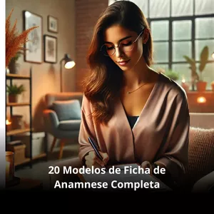 Imagem de capa para o Curso online  20 Modelos de Ficha de Anamnese Completa