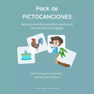 Imagen de portada para Curso online Pack de Pictocanciones. Recursos para la comunicación y el lenguaje infantil.