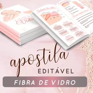 Imagem de capa para o Curso online APOSTILA FIBRA DE VIDRO - EDITÁVEL