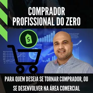 Imagem de capa para o Ebook Comprador Profissional do Zero