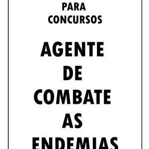 Imagem do curso CURSO UNIVERSAL PARA AGENTE DE COMBATE A ENDEMIAS