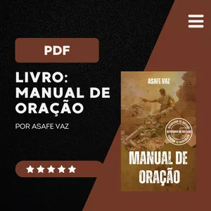 Imagem de capa para o Ebook Manual de Oração