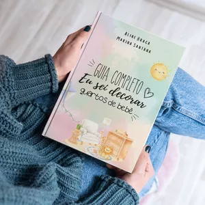 Imagem de capa para o Ebook Guia Completo de Quartos de Bebê - Eu sei decorar