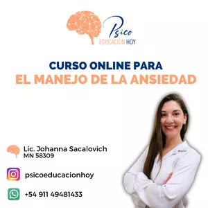 Imagen de portada para Curso online Curso online para el manejo de la ansiedad