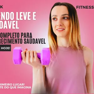 Imagem de capa para o Ebook VIVENDO LEVE E SAUDAVEL